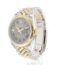Thumbnail von Rolex Datejust 36 Steel / Gold Jubilee Fluted Wimbledon </h1>
