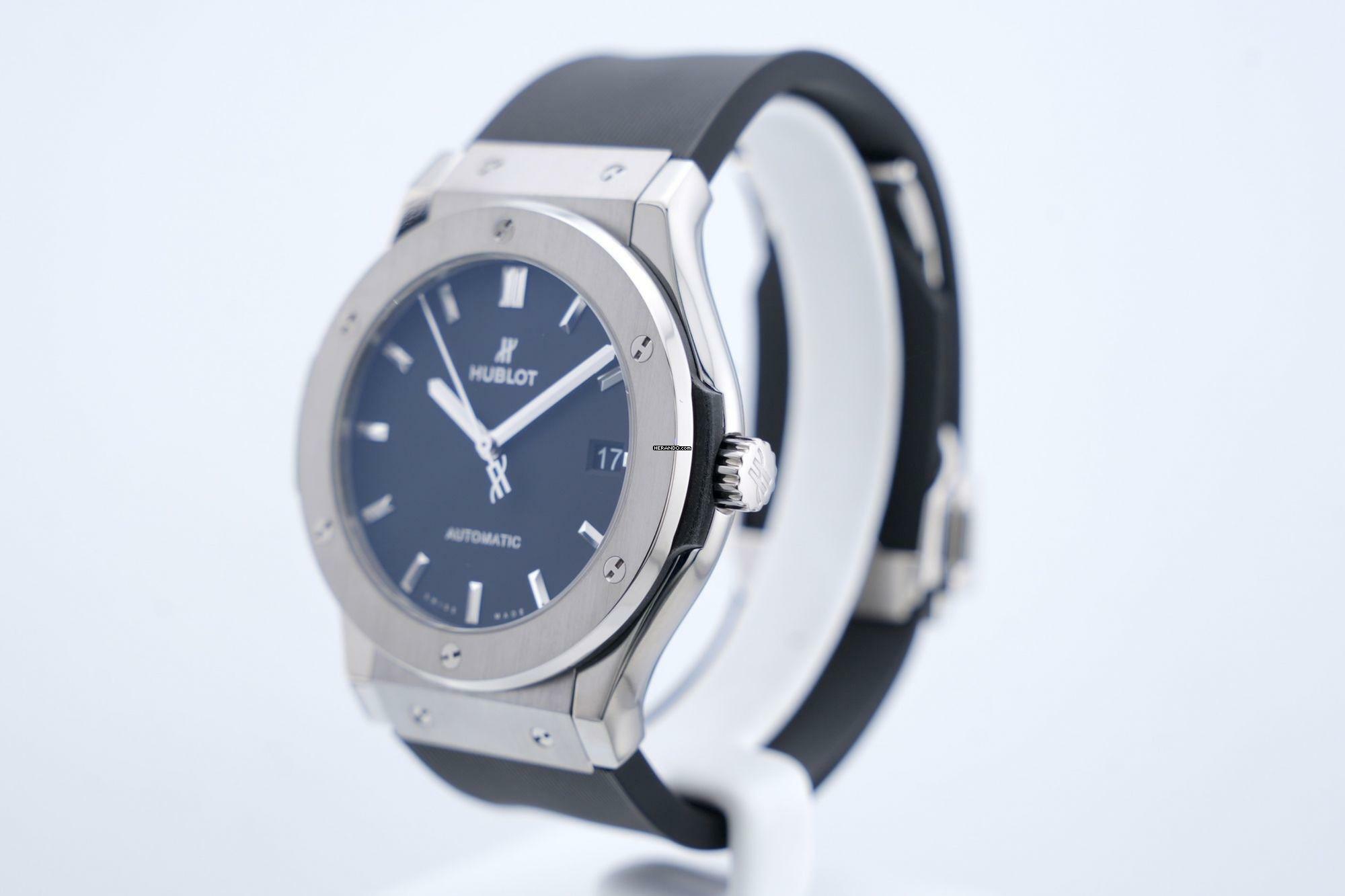 Thumbnail von Hublot Classic Fusion Black Dial - With Box No Papers - 24 Months Warranty - 511.NX.1171.RX 2018
