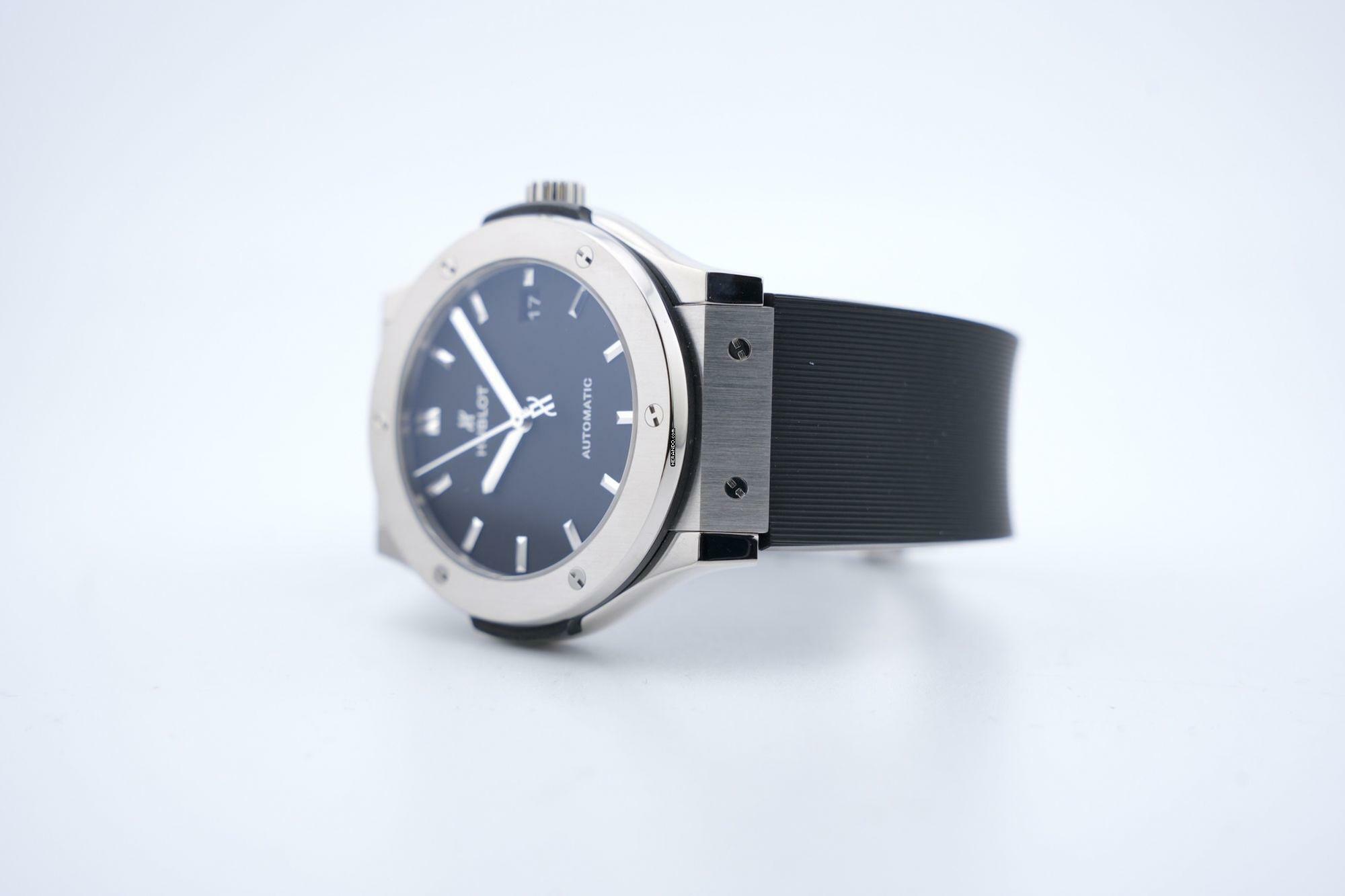 Thumbnail von Hublot Classic Fusion Black Dial - With Box No Papers - 24 Months Warranty - 511.NX.1171.RX 2018