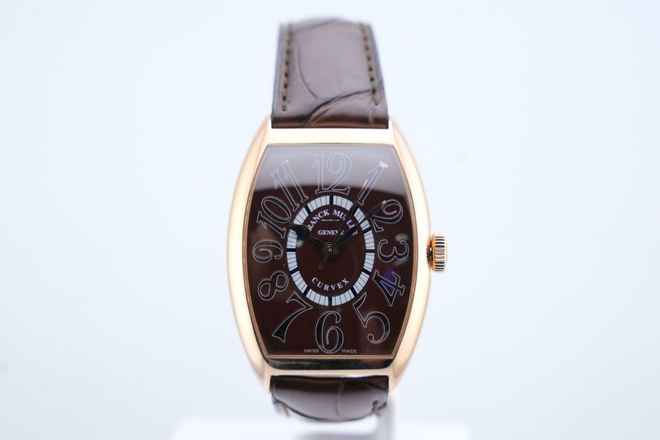  Franck Muller Cintrée Curvex Brown Dial 7851 SC 