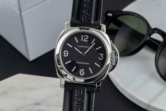 Thumbnail von Panerai Luminor Base Handaufzug Edelstahl Herrenuhr Ref. PAM00112