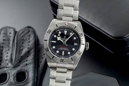  Tudor Black Bay Steel 41 Edelstahl Automatik Herrenuhr Ref. 79730-0001 B&P 2018 