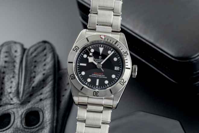  Tudor Black Bay Steel 41 Edelstahl Automatik Herrenuhr Ref. 79730-0001 B&P 2018 