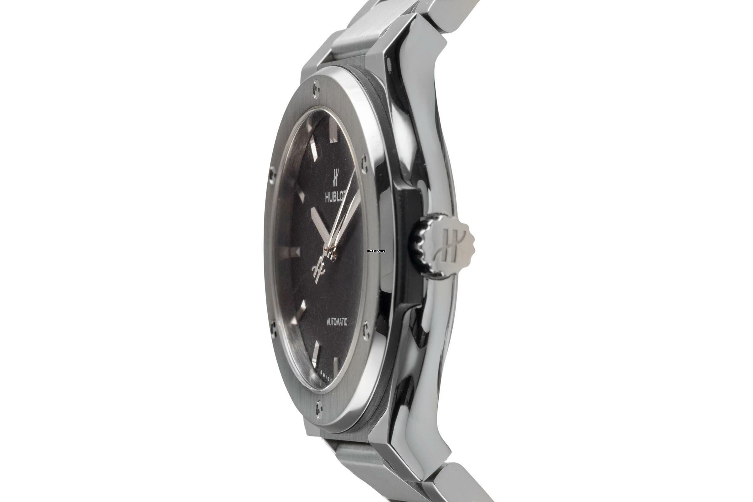 Thumbnail von Hublot Classic Fusion Titanium Automatic Herrenuhr Ref. 548.NX.1170.NX B&P 2019