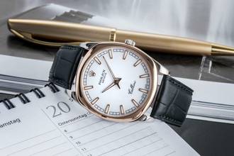 Thumbnail von Rolex Cellini Danaos 18k (0,750) Gold Handaufzug Herrenuhr Ref. 4243