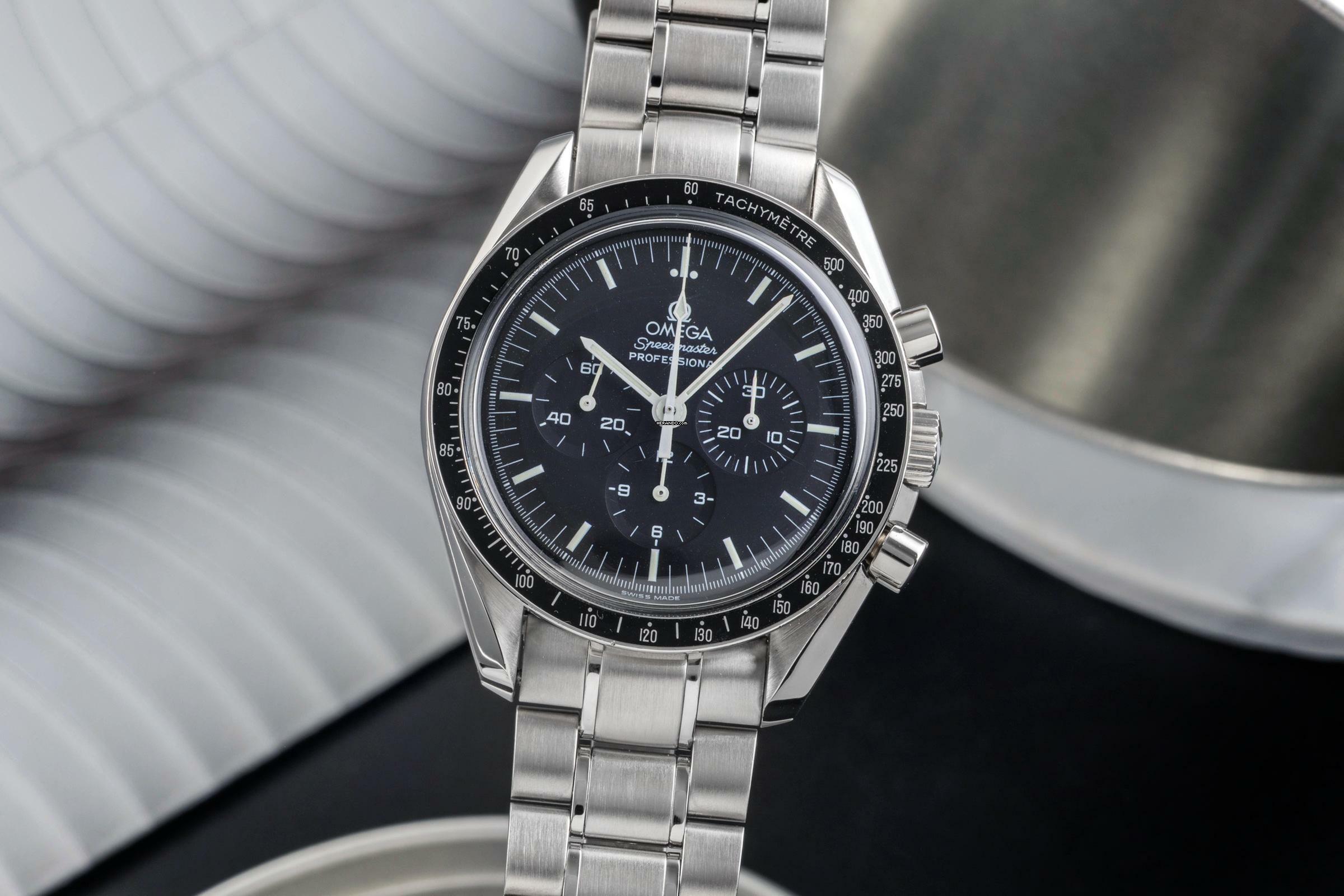  Omega Speedmaster Professional Moonwatch Handaufzug Stahl Herren Ref. 3570.50.00 Klassiker  