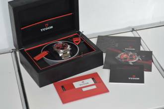 Thumbnail von Tudor Fastrider Chrono Chronograph 42000D Ducati Edition LC100 Full Set </h1>