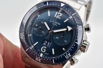 Thumbnail von Glashütte Original SeaQ Chronograph Panoramadatum Big Date 1-37-23-02-81 Blue Dial </h1>