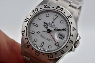 Thumbnail von Rolex Explorer II 16570 - Random Thin Frame Cal. 3186 - LC170 Stickers </h1>