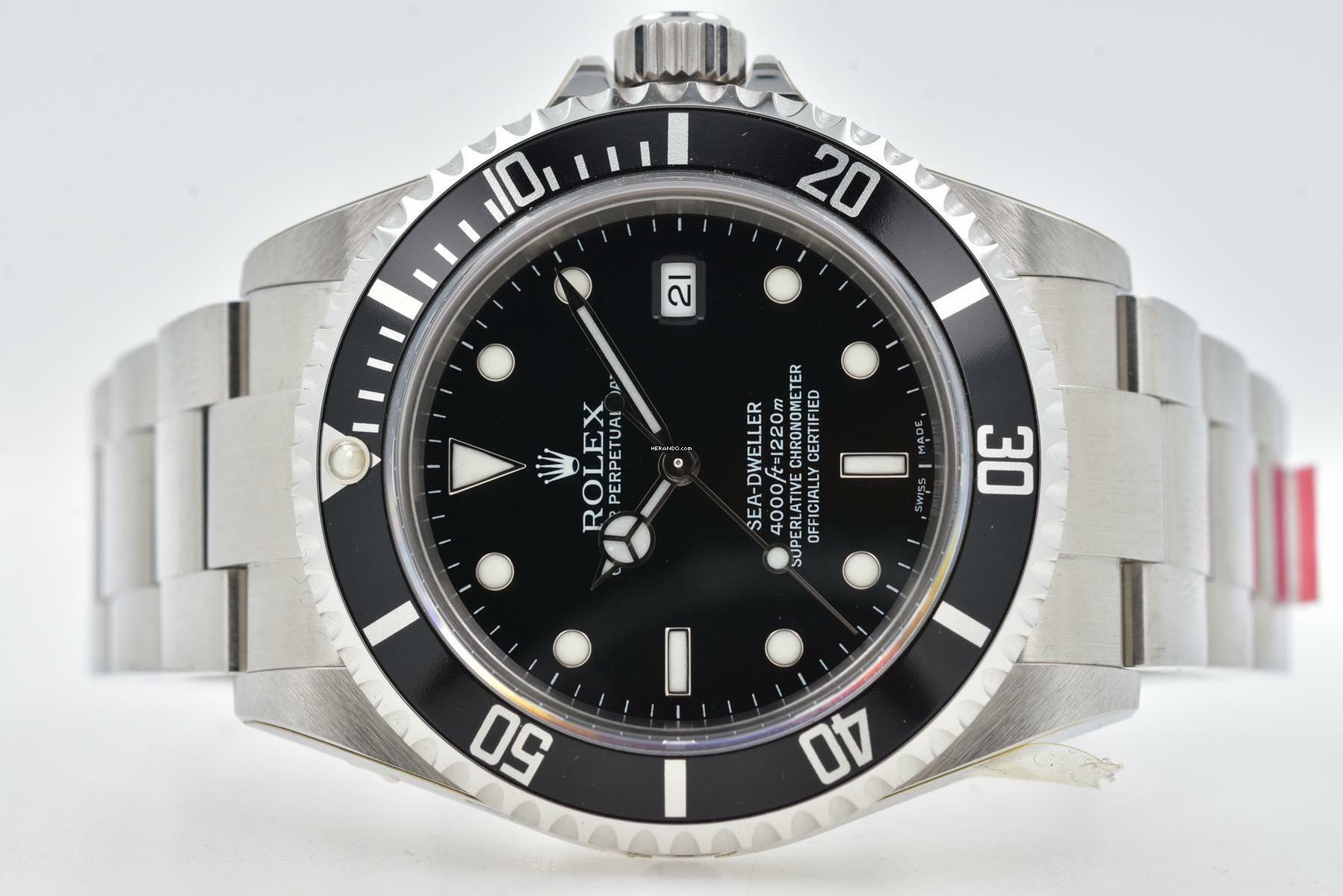  Rolex Sea-Dweller 4000 M-Series LC170 Stickered Stickers Full Set Tool-Set </h1> 