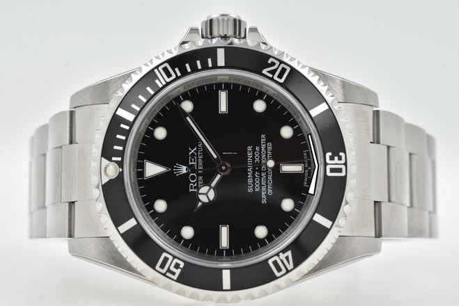  Rolex Submariner (No Date) 4-Liner 14060M - LC100 Stickered Stickers Rehaut Full Set </h1> 