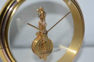 Thumbnail von Jaeger-LeCoultre Table Clock Stabwerk Pendulette 8 Days manual wind 215.019 </h1>
