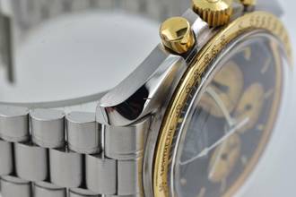 Thumbnail von Omega Speedmaster Professional Moonwatch 145.022 Steel Gold Rare Vintage Limited 500pcs </h1>