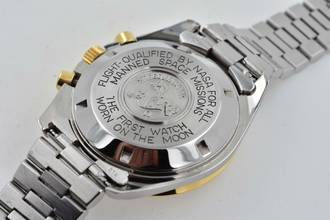 Thumbnail von Omega Speedmaster Professional Moonwatch 145.022 Steel Gold Rare Vintage Limited 500pcs </h1>