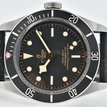 Thumbnail von Tudor Black Bay Heritage Black Bay LC100 Lederband Leather 79230N </h1>