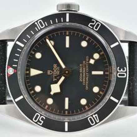  Tudor Black Bay Heritage Black Bay LC100 Lederband Leather 79230N </h1> 