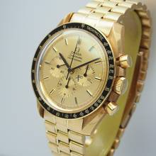 Thumbnail von Omega Speedmaster Apollo XI 1969 345.0802 Limited Gold 18k/750 Box+Papiere Ultra Rare in top condition+Full Set