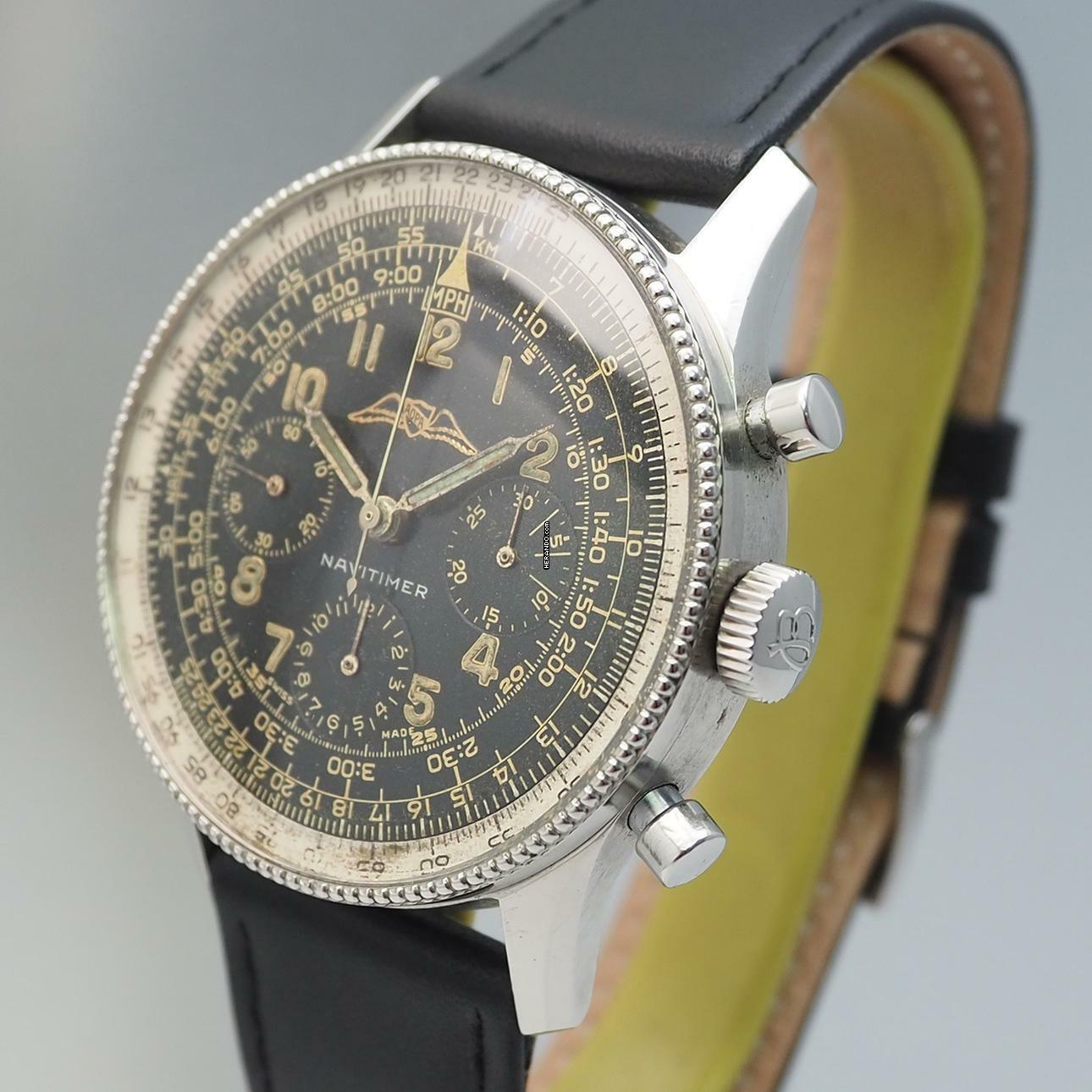  Breitling Navitimer AOPA PRE 806 Valjoux 72 first Edition 1954 ultra RARE PRE 806 Navitimer 