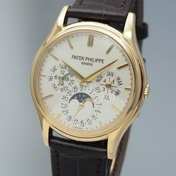  Patek Philippe Perpetual Calendar 5140J Gold 18k/750 Box+Papiere Full Set 