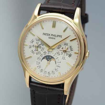 Patek Philippe Perpetual Calendar 5140J Gold 18k/750 Box+Papiere Full Set 
