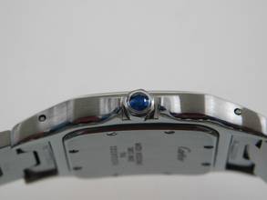 Thumbnail von Cartier Santos Galbée großes Modell 29 mm im Full Set Datum auf 6 Uhr Full Set aus 2000