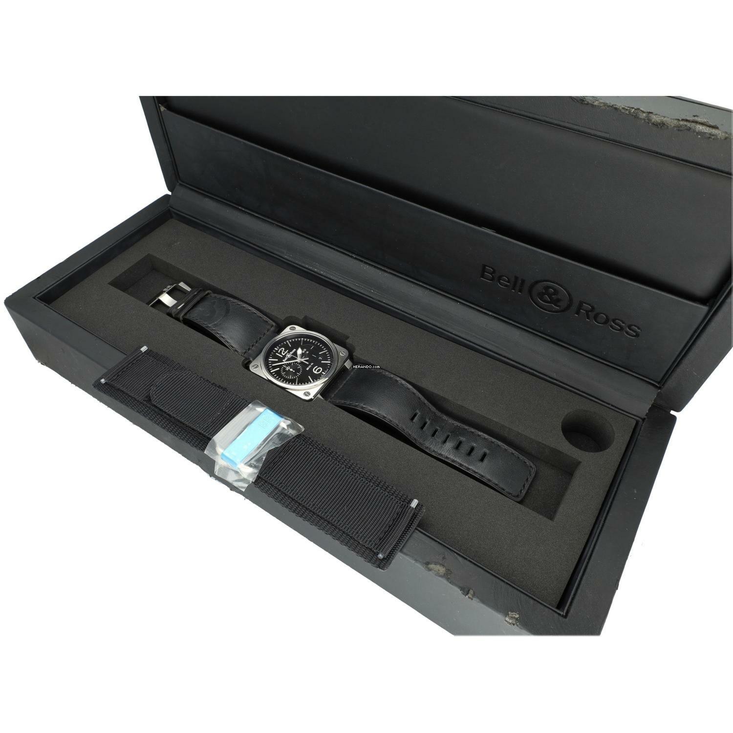 Thumbnail von Bell & Ross BR 03-94 Chronographe BR03-94 Full Set 2013 </h1>