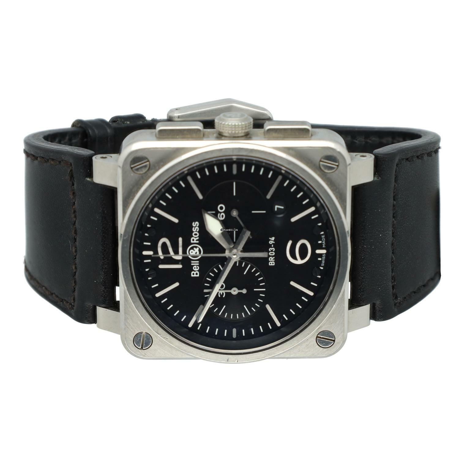 Thumbnail von Bell & Ross BR 03-94 Chronographe BR03-94 Full Set 2013 </h1>