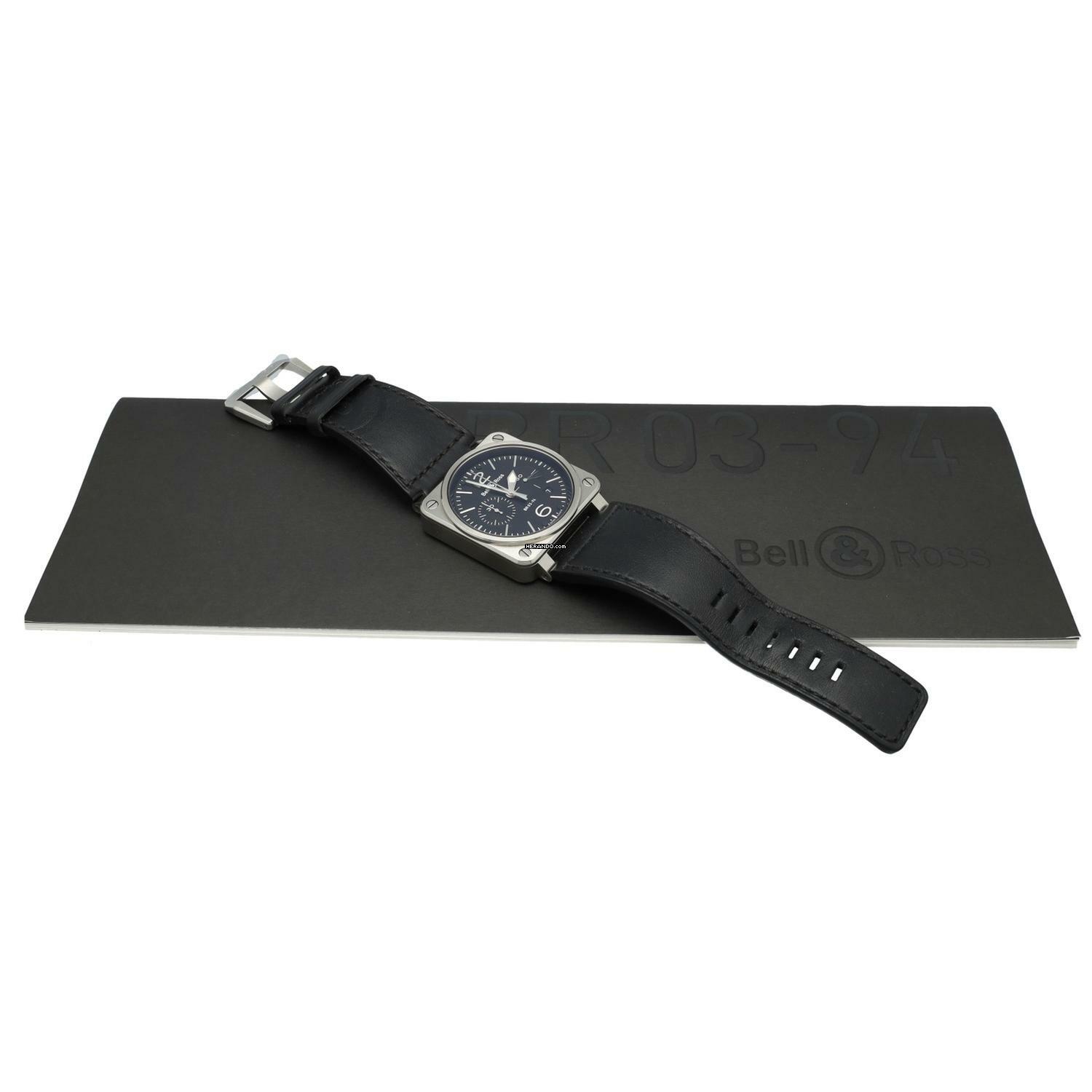 Thumbnail von Bell & Ross BR 03-94 Chronographe BR03-94 Full Set 2013 </h1>