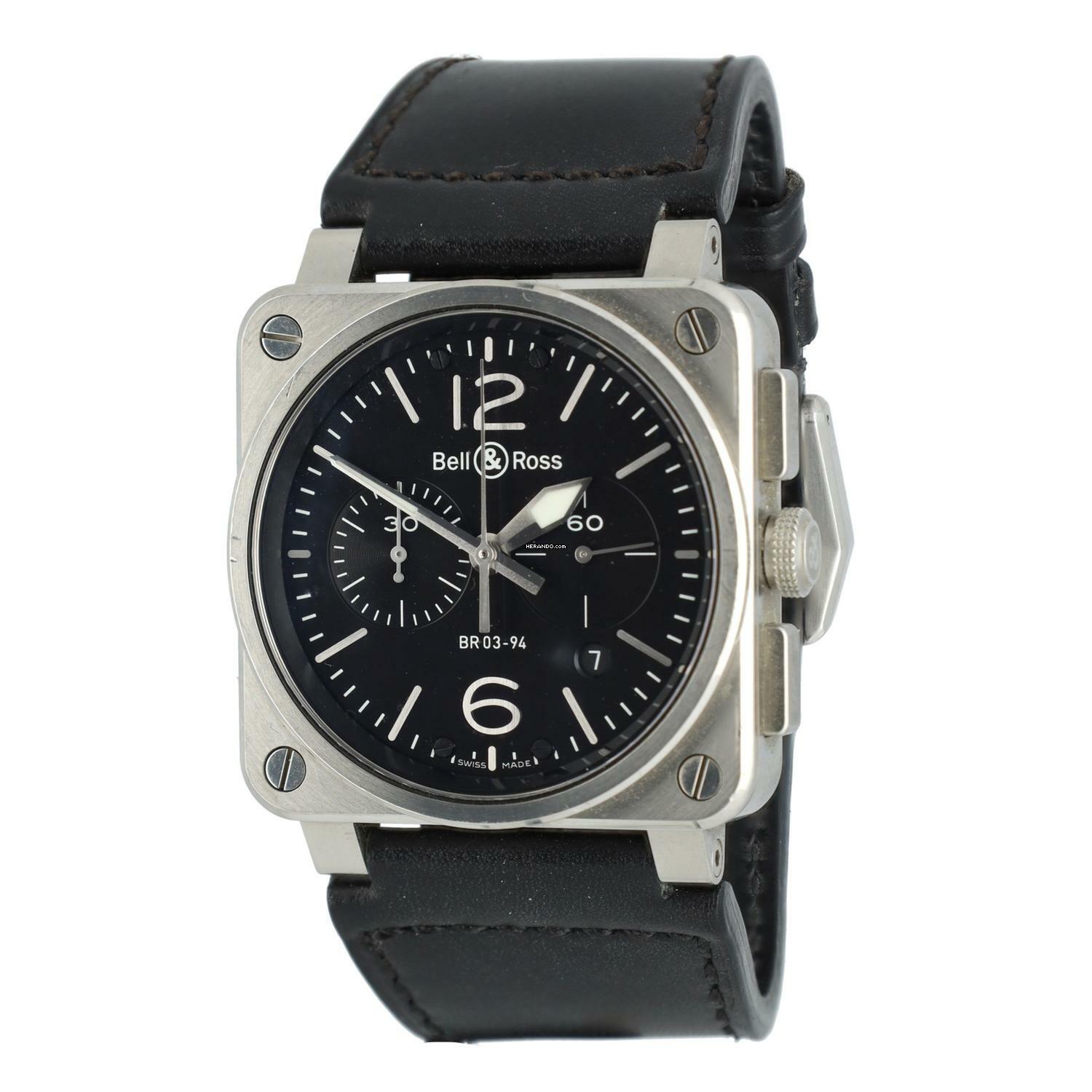 Thumbnail von Bell & Ross BR 03-94 Chronographe BR03-94 Full Set 2013 </h1>