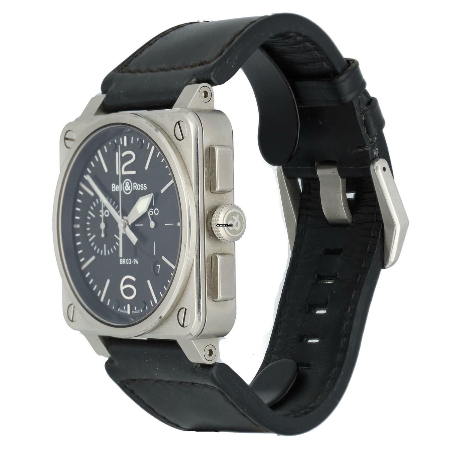 Thumbnail von Bell & Ross BR 03-94 Chronographe BR03-94 Full Set 2013 </h1>