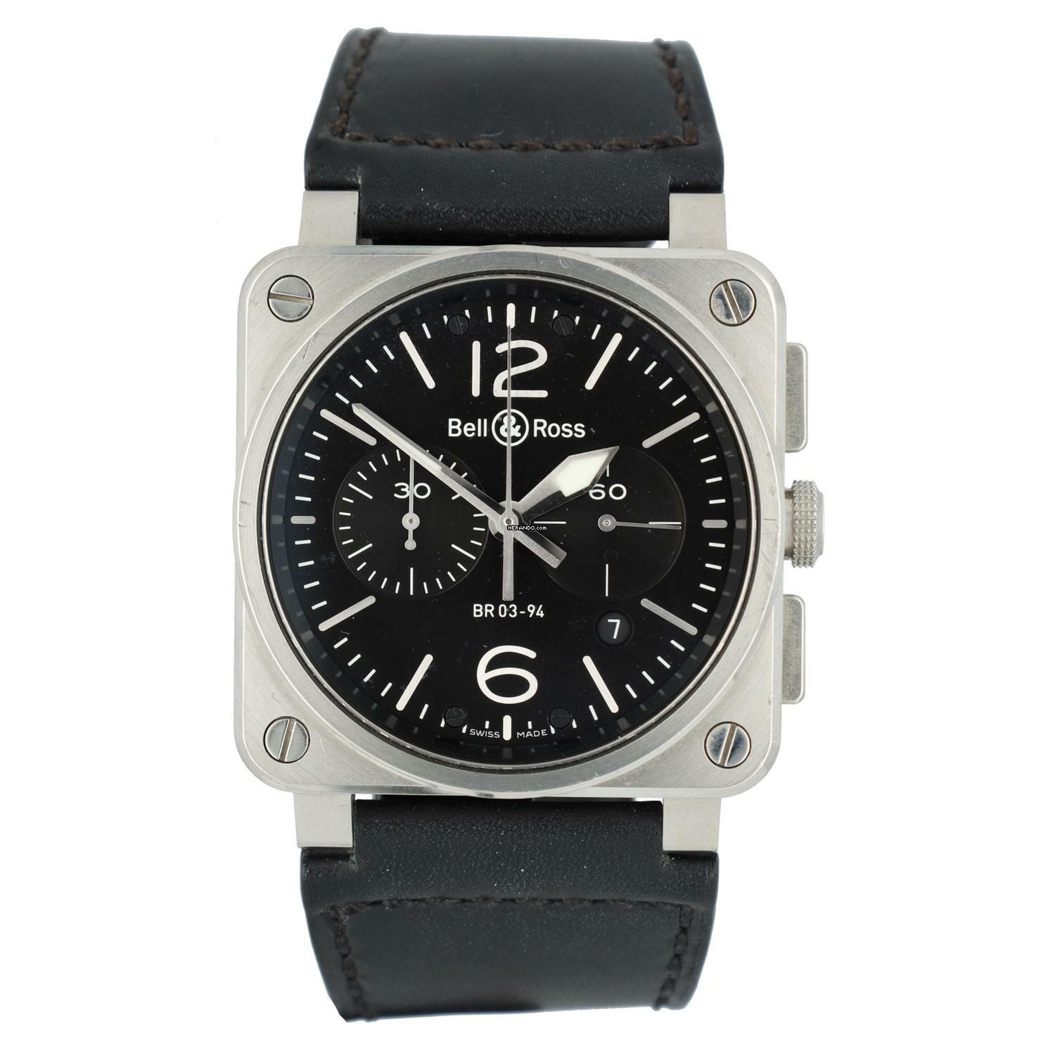 Thumbnail von Bell & Ross BR 03-94 Chronographe BR03-94 Full Set 2013 </h1>