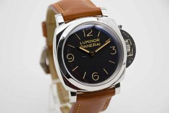Thumbnail von Panerai Luminor 1950 3 Days PAM372 mit Saphirglas aus 2017 </h1>
