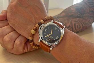 Thumbnail von Panerai Luminor 1950 3 Days PAM372 mit Saphirglas aus 2017 </h1>