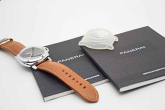 Thumbnail von Panerai Luminor 1950 3 Days PAM372 mit Saphirglas aus 2017 </h1>