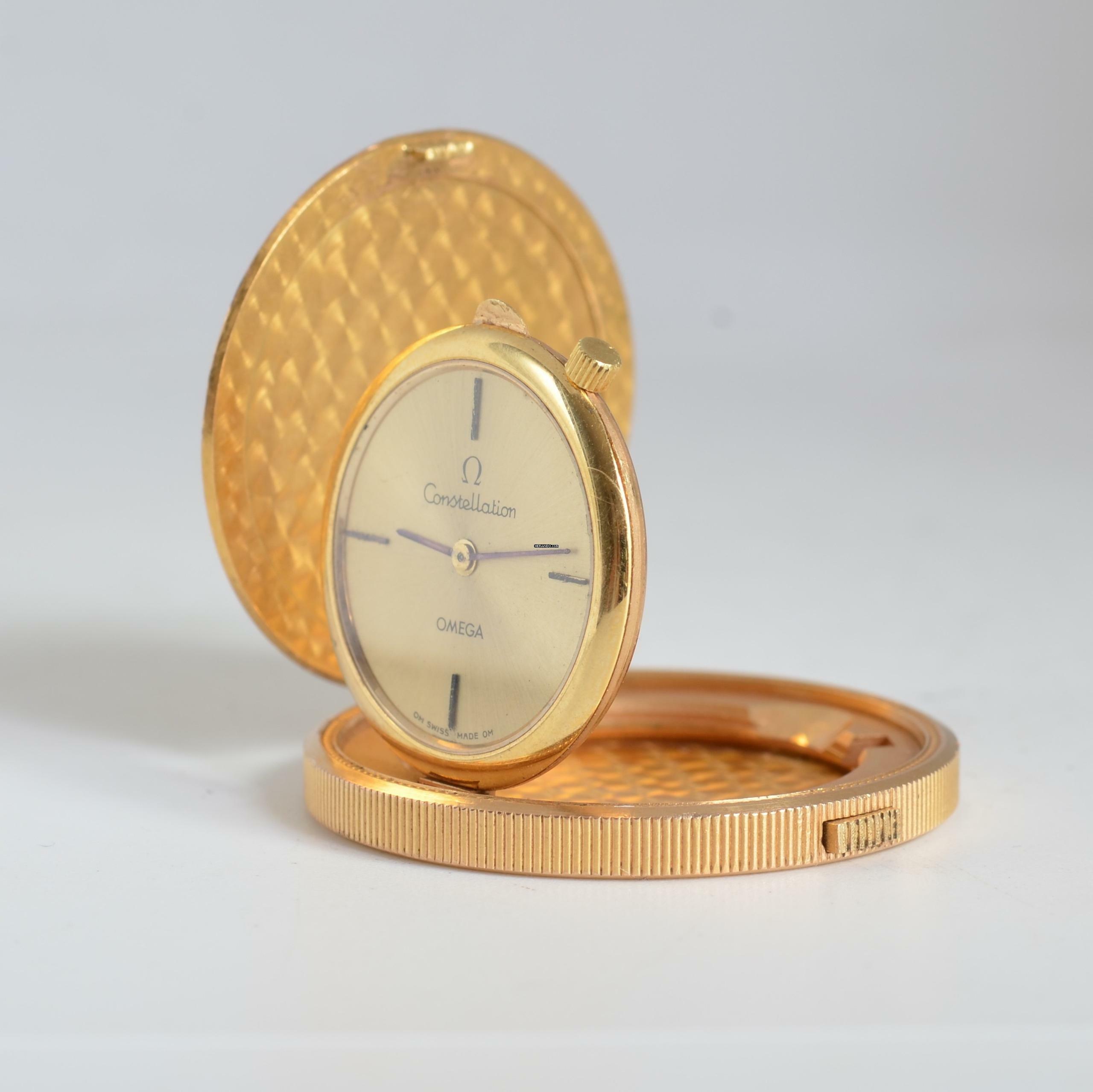 Thumbnail von Omega Constellation Double Eagle coin watch U.S.A. to double eagle 20 dollars yellow gold 18KT 1965 </h1>
