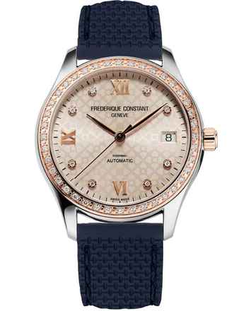  Frederique Constant Classics FC-303LGD3BD2-QK Damenuhr Classic Diamant Automatik 36mm 5ATM 