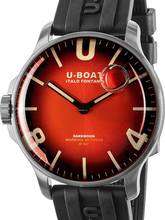 Thumbnail von U-Boat 8701 Darkmoon Red SS Soleil Herrenuhr 44mm 5ATM