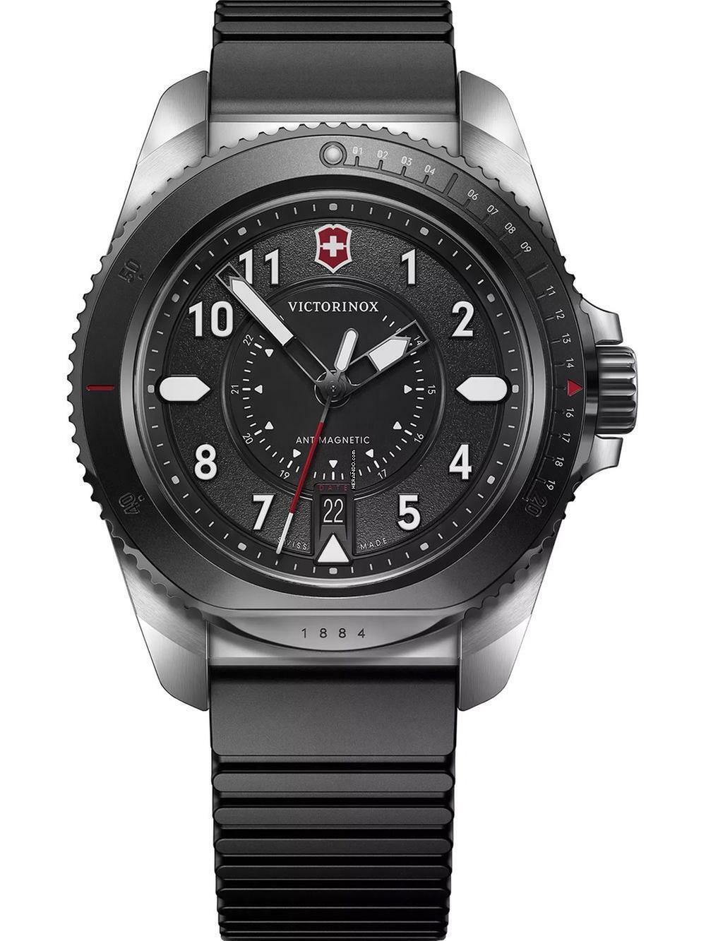  Victorinox Swiss Army 242016.1 Herrenuhr Journey 1884 Quarz Limited Edition 43mm 20ATM  