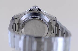 Thumbnail von Rolex Submariner (No Date) 14060 No-Date 2-Liner Swiss Only SL Oysterband 1999 Taucher B+P </h1>