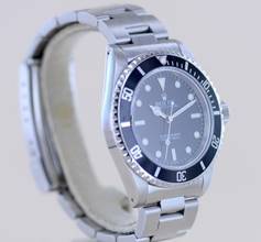 Thumbnail von Rolex Submariner (No Date) 14060 No-Date 2-Liner Swiss Only SL Oysterband 1999 Taucher B+P </h1>