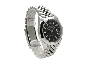 Thumbnail von Rolex Datejust 41 Ref. 126300 Edelstahl Schwarz Jubile-Band