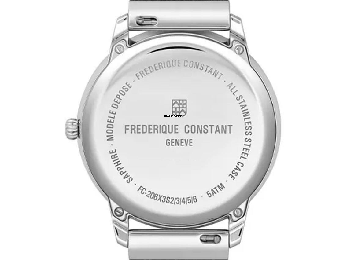 Thumbnail von Frederique Constant Classics Moneta Ref.FC-206N3S6B Full Set Neu