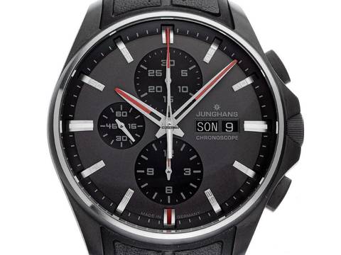  Junghans Meister Chronoscope S Chronoscope Ref.027/4025.00 2020 Full Set wie Neu Vintage  