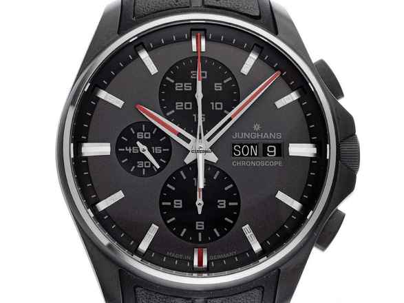  Junghans Meister Chronoscope S Chronoscope Ref.027/4025.00 2020 Full Set wie Neu Vintage  