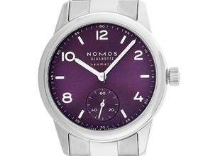Thumbnail von NOMOS Club Neomatik Glashütte Club Sport Neomatik 34 Purple Ref.757 2025 Full Set Neu