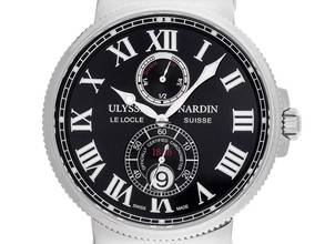 Thumbnail von Ulysse Nardin Marine Chronograph Ref.263-67 2010 Full Set wie Neu Vintage </h1>