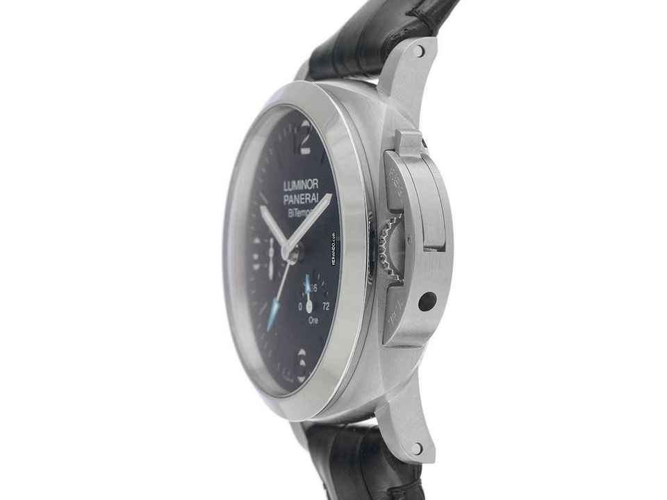  Panerai Luminor BiTempo Power Reserve GMT Ref.PAM01360 2025 Full Set Ungetragen 