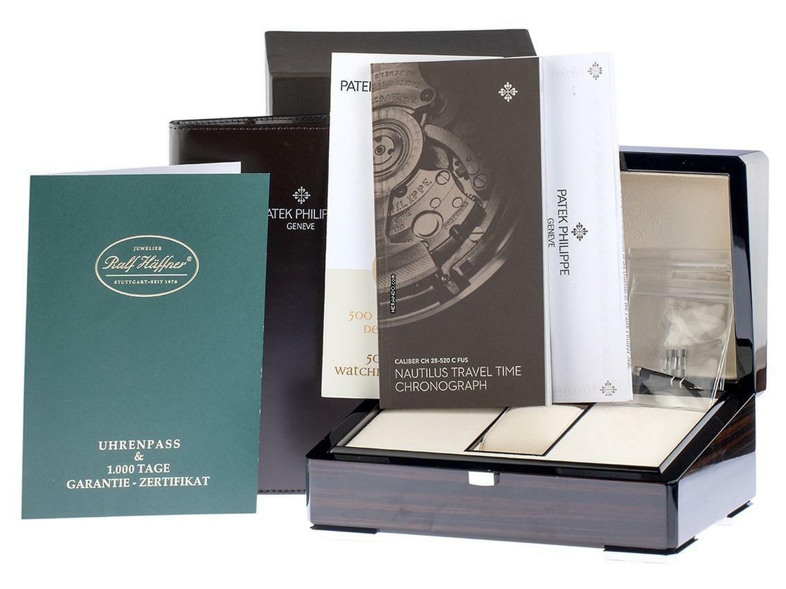  Patek Philippe Nautilus Travel Time Ref.5990/1A-011 2024 Full Set Ungetragen  