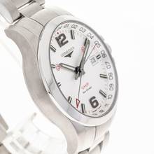 Thumbnail von Longines Conquest Gmt 43 White – L37284766 – NEW & UNWORN – 07/25 Full Set