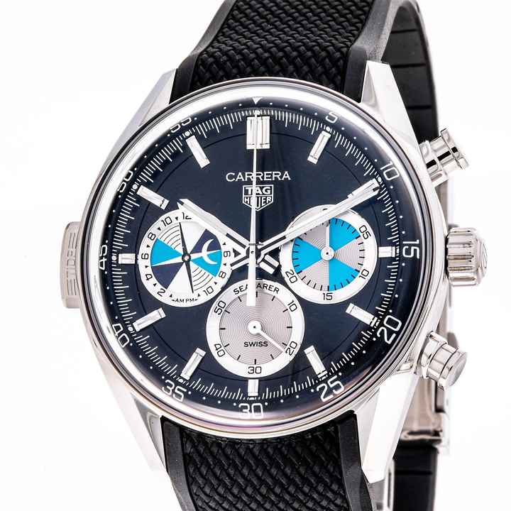  TAG Heuer Carrera 42 Seafarer Space X Hodinkee – CBS2014.FT6293 – like NEW – 2024 Full Set 